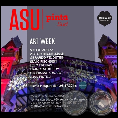 ART WEEK - Martes, 02 de Agosto 2022